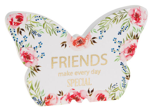 Picture of BUTTERFLY PLAQUE FRIENDS